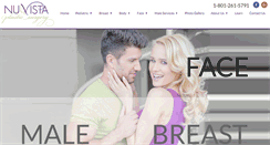 Desktop Screenshot of nuvistaplasticsurgery.com